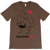 pregnant rex black color T-Shirt