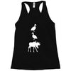 duck duck moose funny Racerback Tank