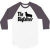the dogfather pembroke welsh corgi 3/4 Sleeve Shirt