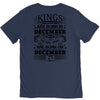Real Kings Are Born On December 27 V-Neck Tee