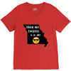 missouri eclipse   show me totality V-Neck Tee