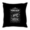 Vintage Aged To Perfection 1957 Throw Pillow