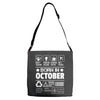 Born In October Adjustable Strap Totes
