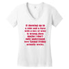 casual friday Women's V-Neck T-Shirt