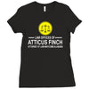 atticus finch funny Ladies Fitted T-Shirt