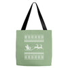 ugly santa claus Tote Bags