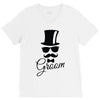 groom V-Neck Tee