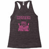 hotter than a 2 dollar pistol Racerback Tank