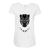 black panther minimalist Maternity Scoop Neck T-shirt