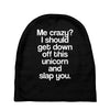 me crazy Baby Beanies