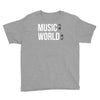 music on world off Youth Tee