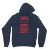 horror movies, pizza and beer Unisex Hoodie