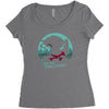 space cowboy2 Women's Triblend Scoop T-shirt