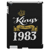 kings are born in 1983 iPad 3 and 4 Case