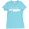 knife to see you Ladies Fitted T-Shirt