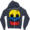 colombia till i die Zipper Hoodie