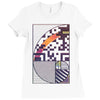 once golden Ladies Fitted T-Shirt