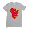 isla nublar Ladies Fitted T-Shirt