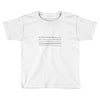bird on a wire men's Toddler T-shirt