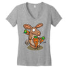 carrot party Women's V-Neck T-Shirt
