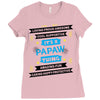 It's A Papaw Thing Ladies Fitted T-Shirt
