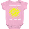 political the 80's 60's hippy anti capitalism Baby Onesie