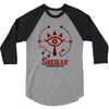 Zelda Glowing Sheikah Eye 3/4 Sleeve Shirt