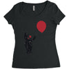 the balloon fairy Women's Triblend Scoop T-shirt