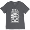 Libra Hated By Many Wanted By Plenty V-Neck Tee