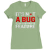 it's not a bug Ladies Fitted T-Shirt