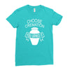 choose cremation Ladies Fitted T-Shirt