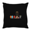 how they died Throw Pillow