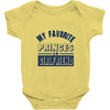 my favorite disney princess is my girlfriend Baby Onesie