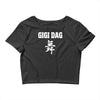 gigi d agostino music deejay disco Crop Top