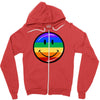 smiling Zipper Hoodie