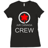 aviation air canada crew Ladies Fitted T-Shirt