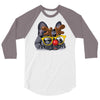 reindeer winter 2018 3/4 Sleeve Shirt