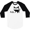 flcl white 3/4 Sleeve Shirt