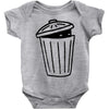 garbage ghost Baby Bodysuit