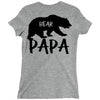 Papa Bear Ladies Fitted T-Shirt