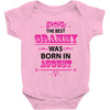 The Best Grammys Are Born In August Baby Onesie