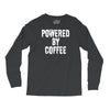 powered by coffee Long Sleeve Shirts