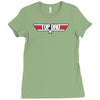 top dad Ladies Fitted T-Shirt