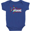 i am not insane inspired by the big bang theory, ideal birthday Baby Bodysuit