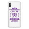 I am a Gynecologic Cancer Survivor - What's Your Superpower? iPhoneX