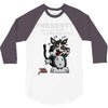 anxious cat 3/4 Sleeve Shirt