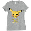 pikachu football dead Ladies Fitted T-Shirt