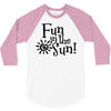 fun in the sun 3/4 Sleeve Shirt