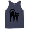 cat black Tank Top