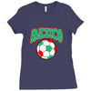 mexico soccer Ladies Fitted T-Shirt